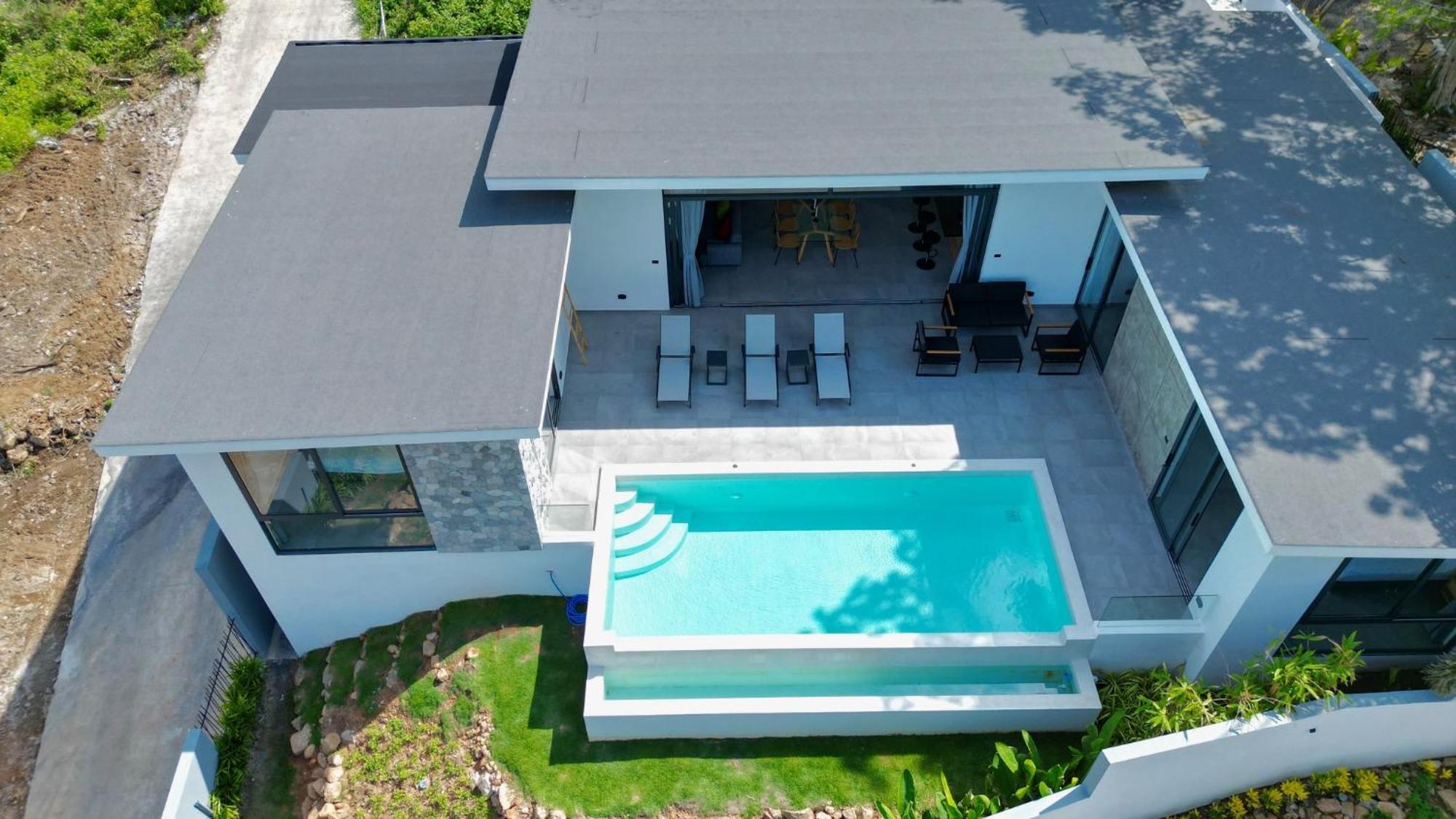 Baan Saint-Tropez Seaview Villa Ko Samui Private Villa Bophut Exterior foto