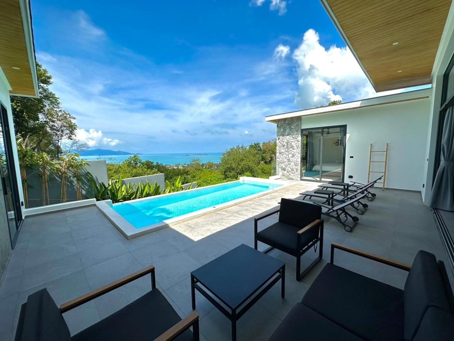 Baan Saint-Tropez Seaview Villa Ko Samui Private Villa Bophut Exterior foto