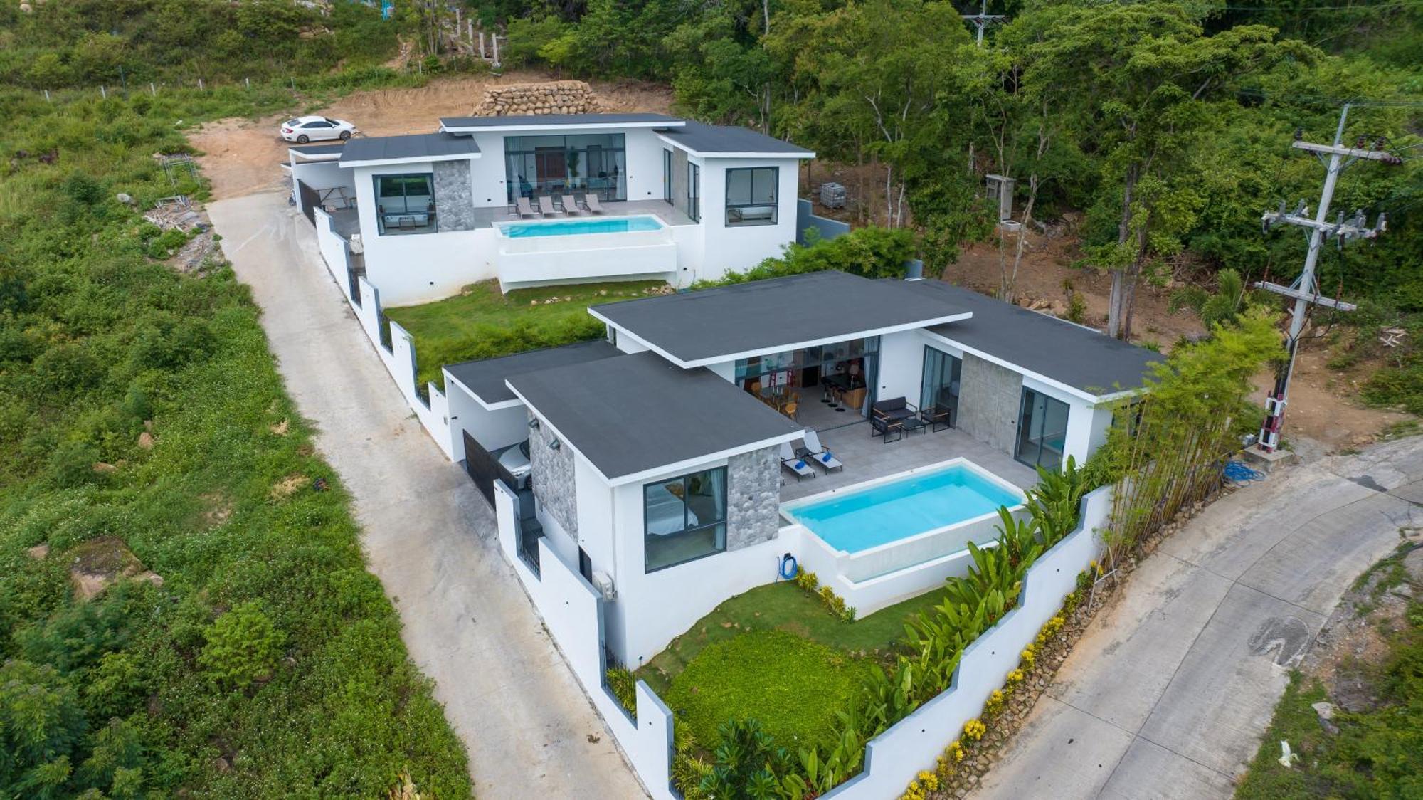 Baan Saint-Tropez Seaview Villa Ko Samui Private Villa Bophut Exterior foto