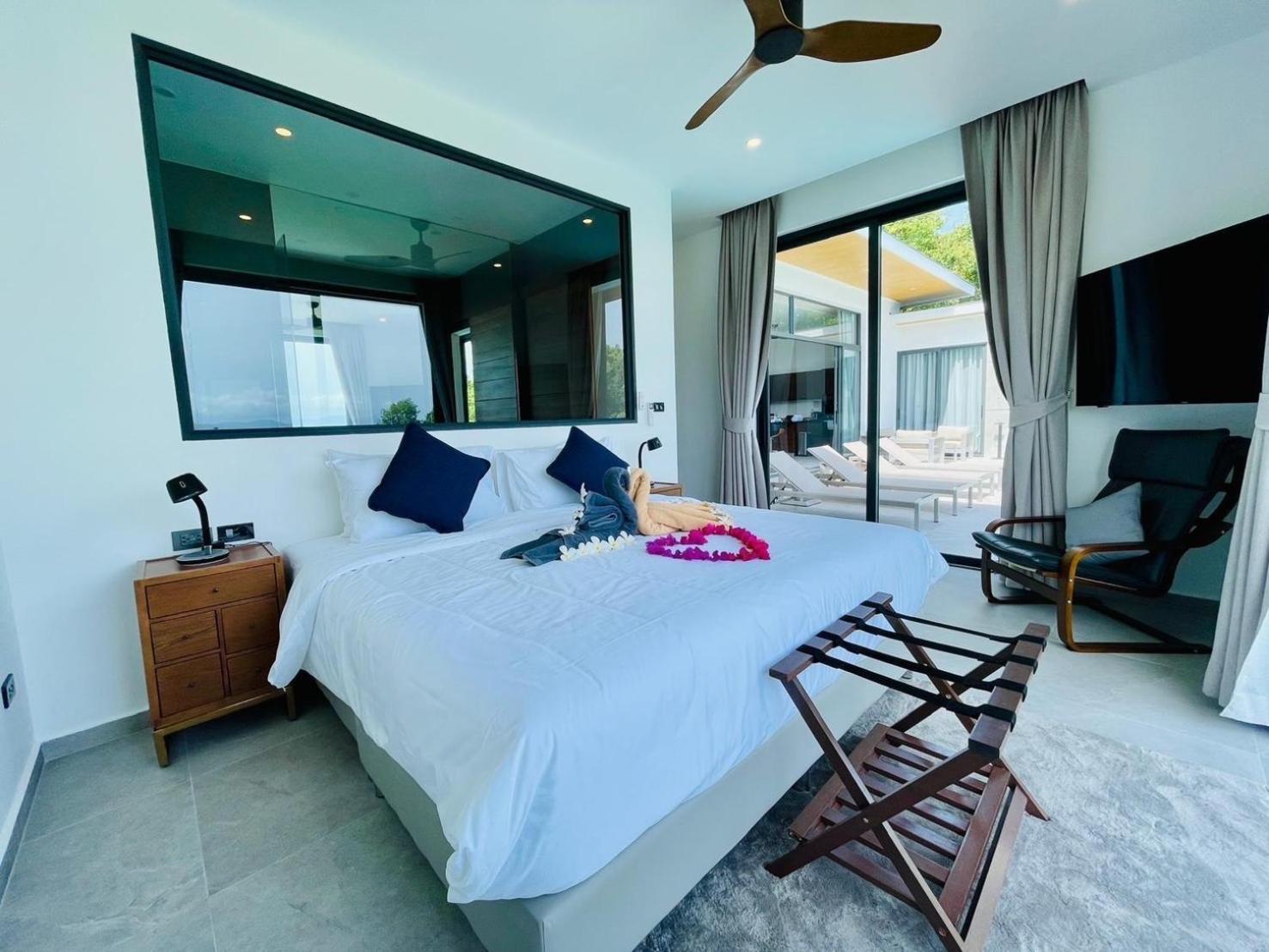Baan Saint-Tropez Seaview Villa Ko Samui Private Villa Bophut Exterior foto