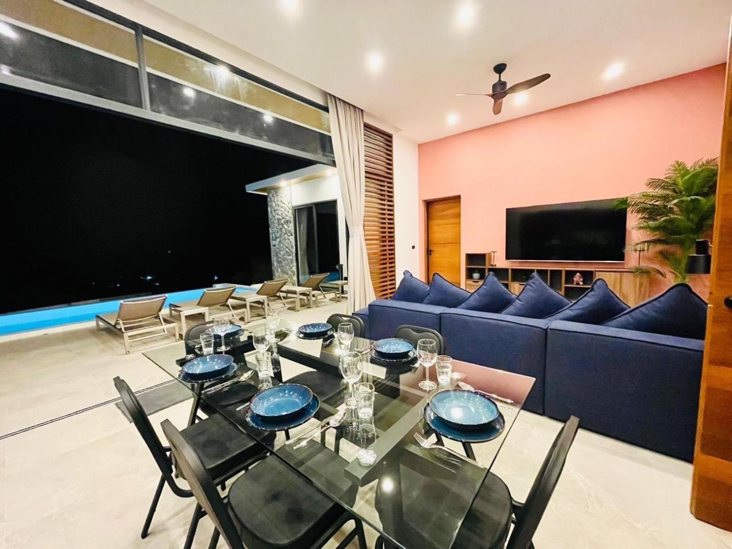 Baan Saint-Tropez Seaview Villa Ko Samui Private Villa Bophut Exterior foto